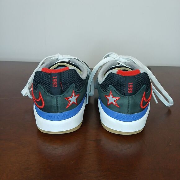 Nike SB Ishod Wair NBA 75th Black Red Royal Skate Shoes Men’s 5.5 Streetwear Y2K main image 8